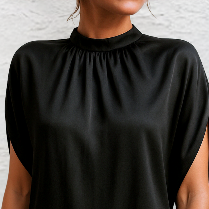 Celeste - Fluid Drape Shift Dress