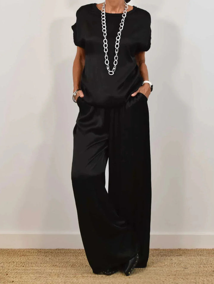 Isla - Wide Leg Lounge Set
