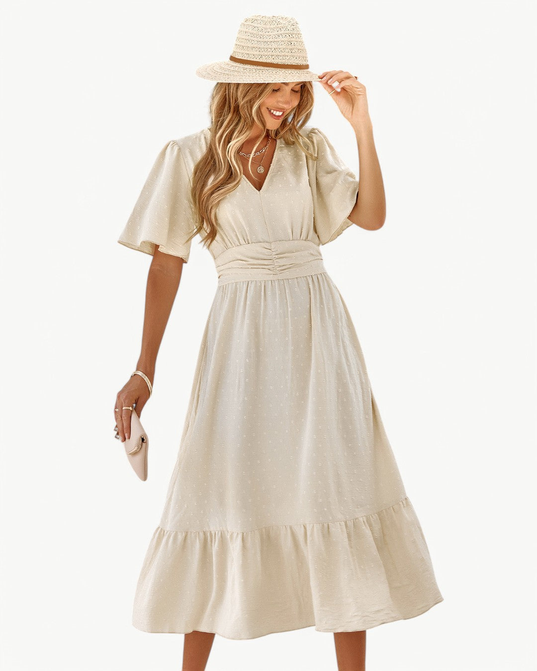 Celeste – Elegant Summer Midi Dress