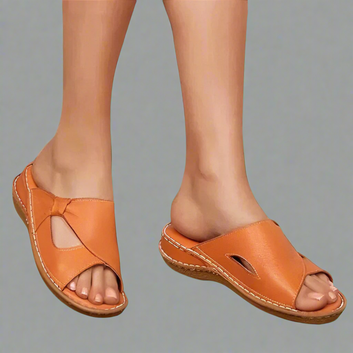 Nora-Cross-Strap Comfort Slides