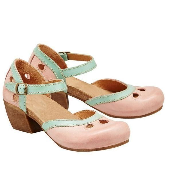Daisy-Retro Charm Mary Jane Heels