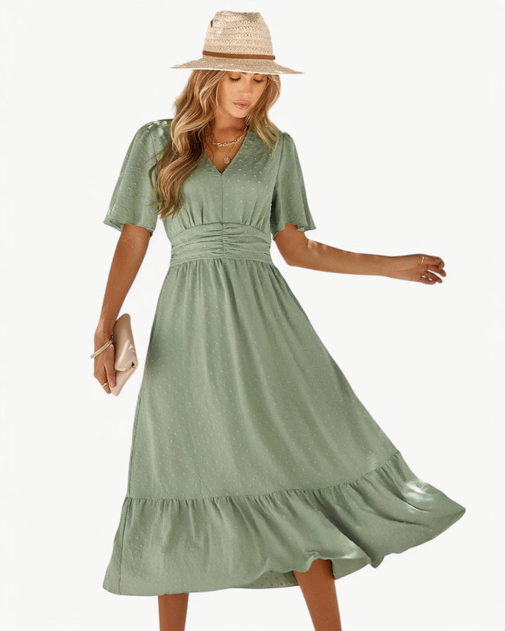 Celeste – Elegant Summer Midi Dress