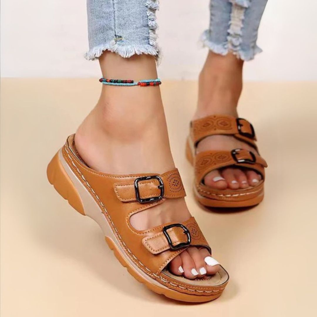 SoleEase-Orthopaedic Buckle Sandals