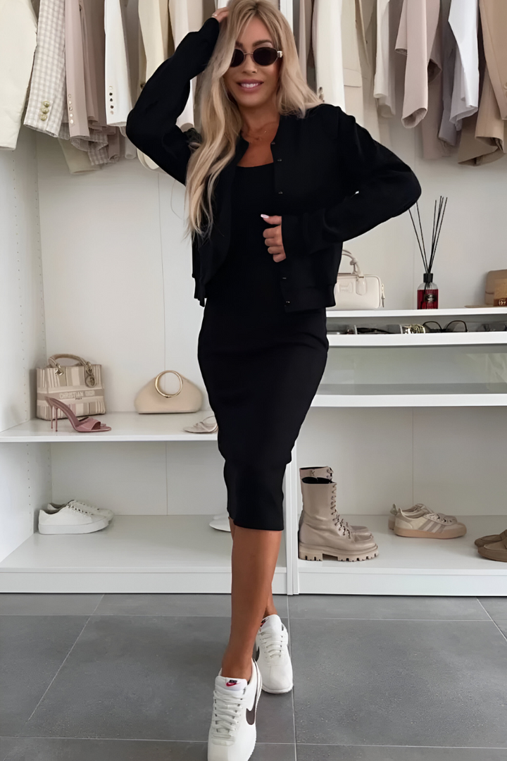 Nina - Everyday Bodycon Dress and Cardigan