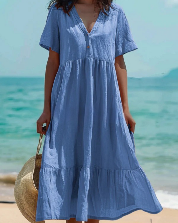 Joelle – Relaxed Seaside Midi Dress