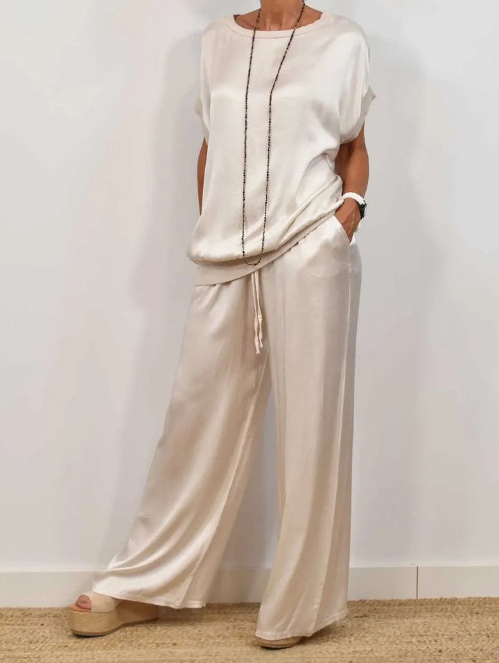 Isla - Wide Leg Lounge Set