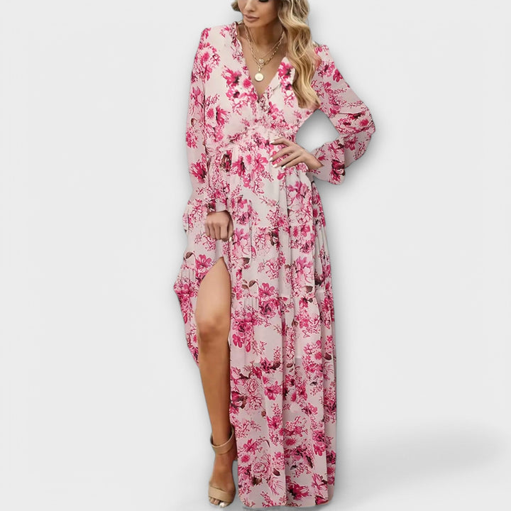 Rosalie – Long Floral Maxi Dress