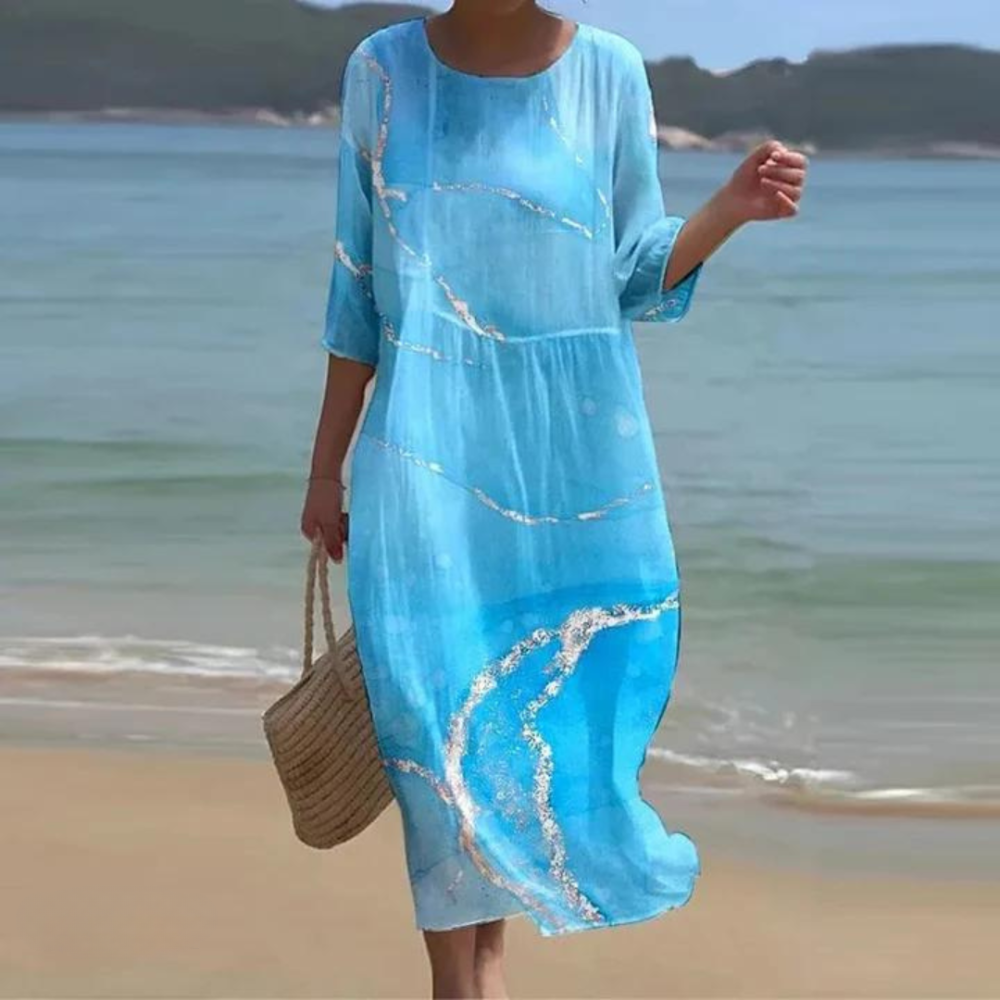 Bella Aura - Multicolour Midi Dress