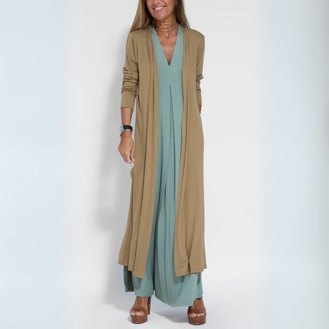 Serena - Maxi Dress + Free Cardigan