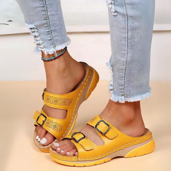 SoleEase-Orthopaedic Buckle Sandals