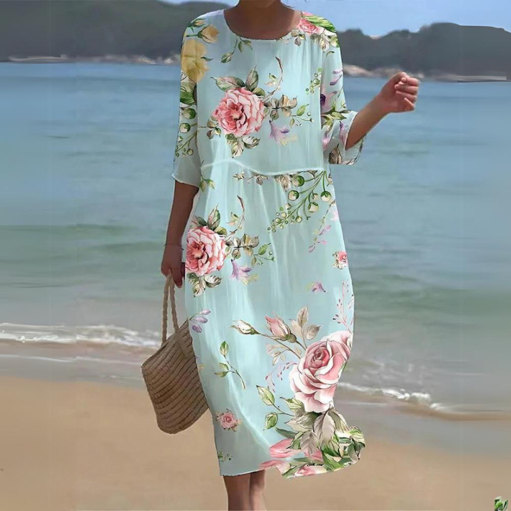 Bella Aura - Multicolour Midi Dress