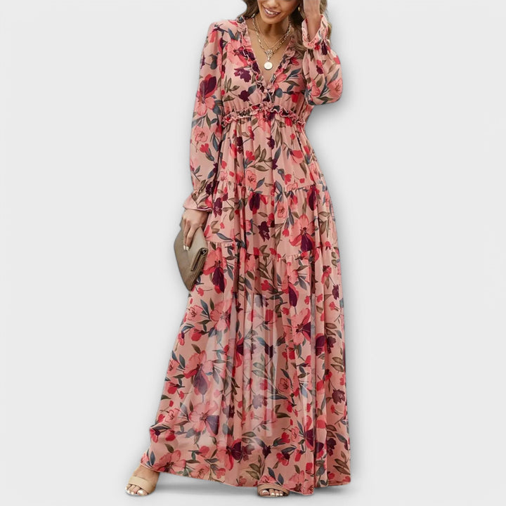 Rosalie – Long Floral Maxi Dress