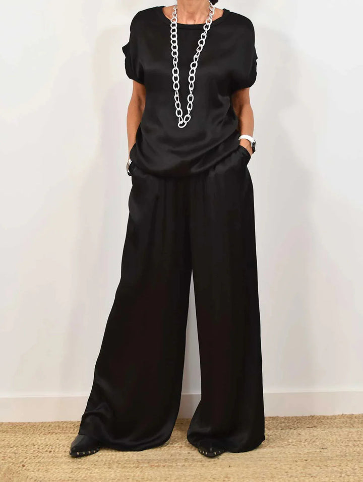 Isla - Wide Leg Lounge Set