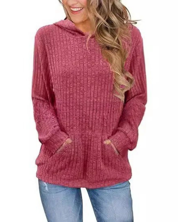 Madelyn - Ribbed Lounge Hoodie