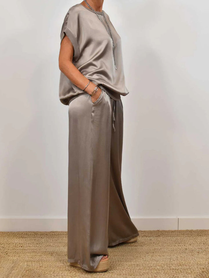 Isla - Wide Leg Lounge Set