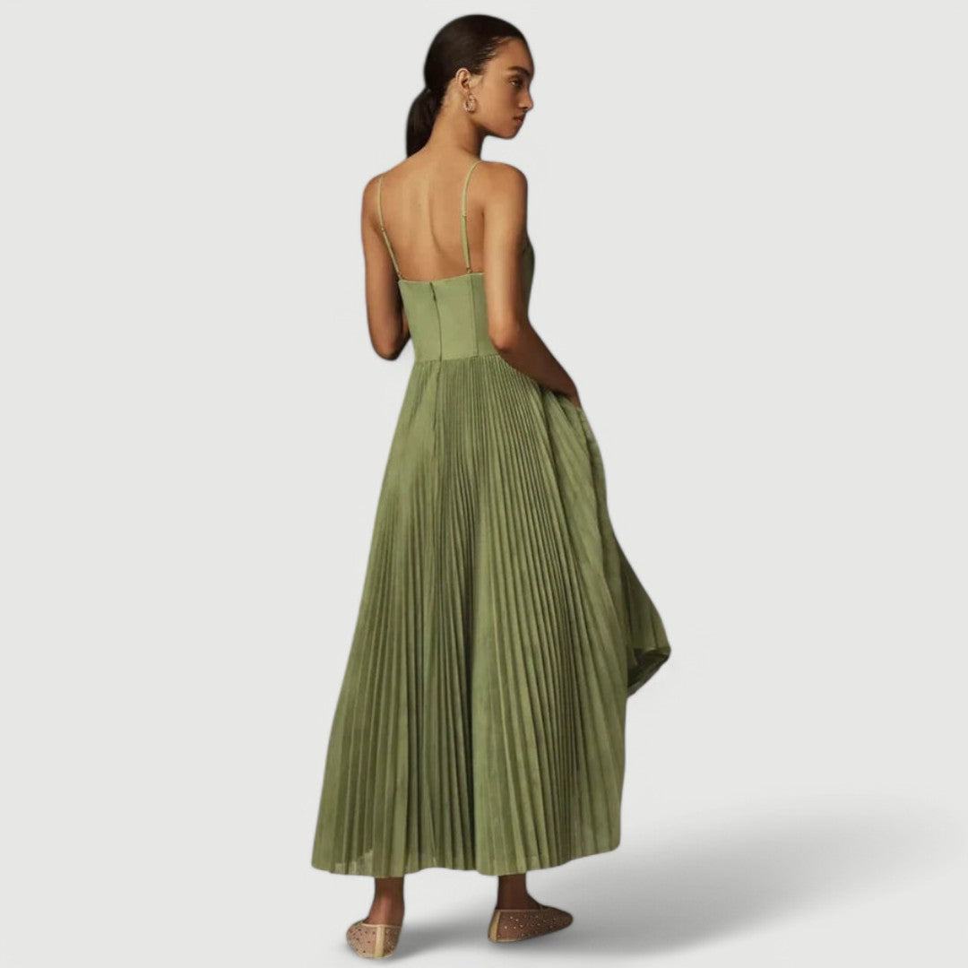 Juliette – Pleated Midi Dress