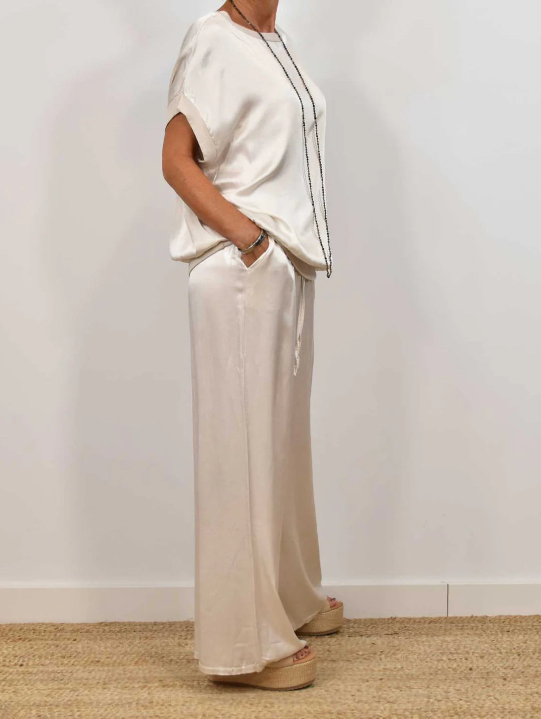 Isla - Wide Leg Lounge Set