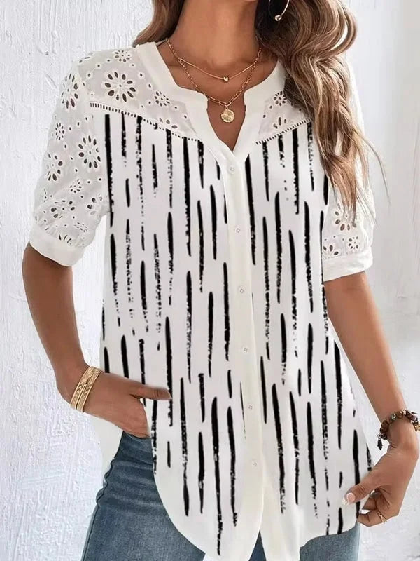 Melissa-Subtle Serenity Blouse