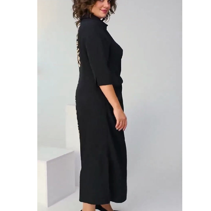 ArtWrap - Contrast Midi Dress