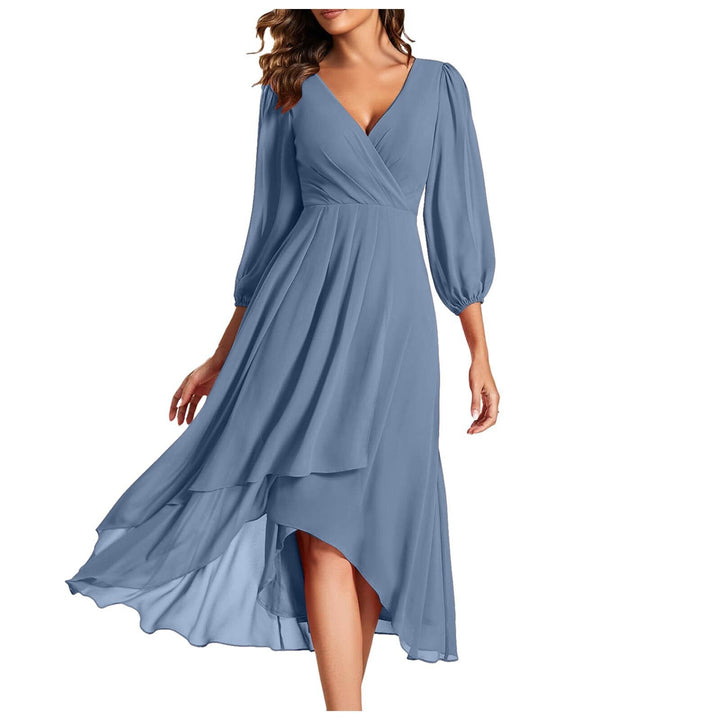 Willow – Asymmetric Wrap Midi Dress