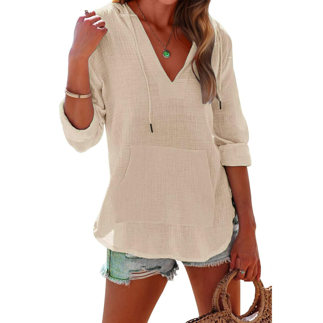 Raine – Lightweight Hooded Pocket Top