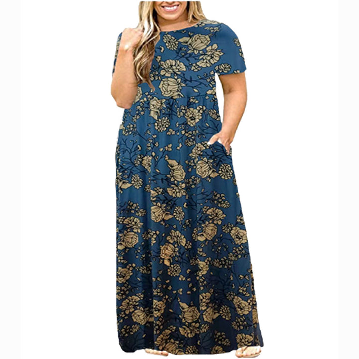 Zarina-Floral Empire Maxi Dress