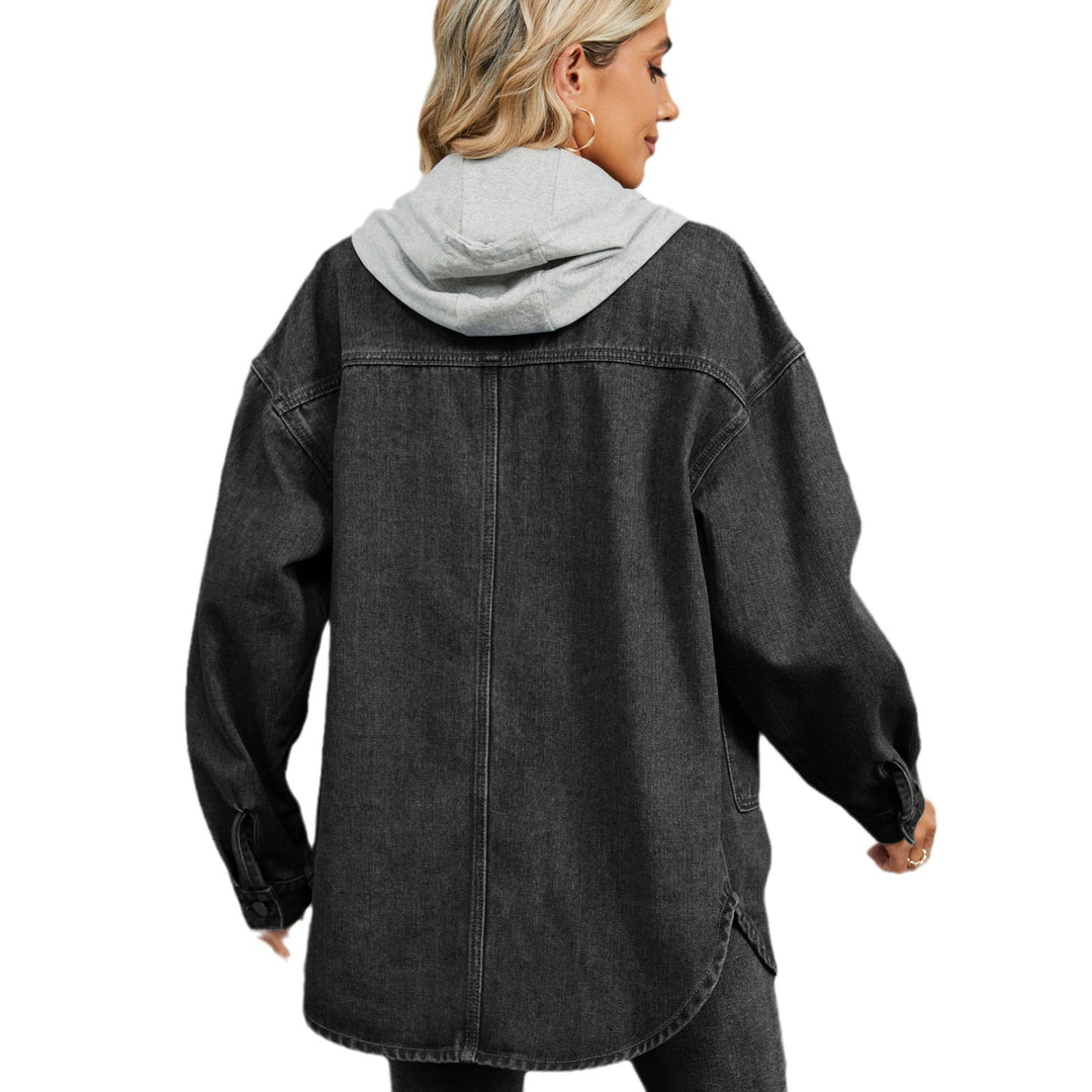 Noelle-Street Style Button-Up Jacket