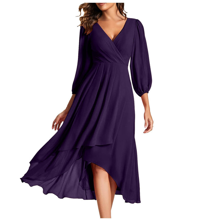 Willow – Asymmetric Wrap Midi Dress