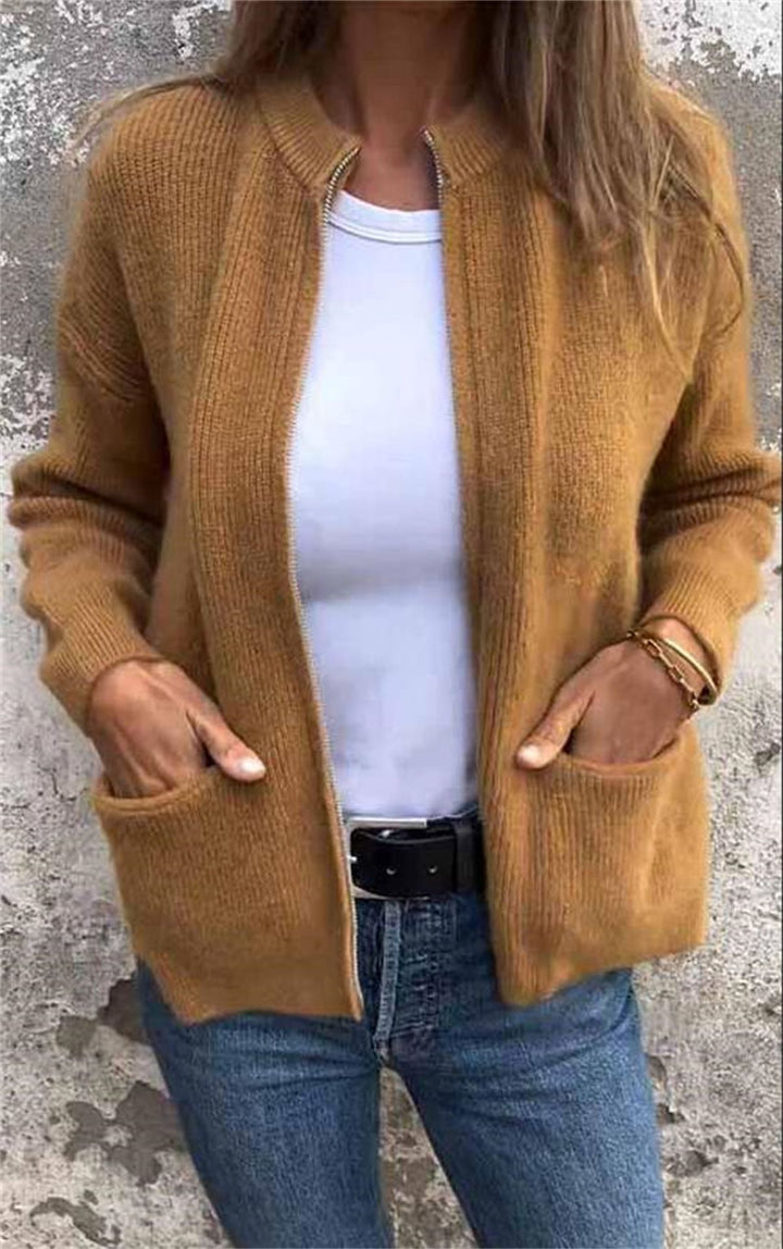 Isla-Open-Front Pocket Cardigan