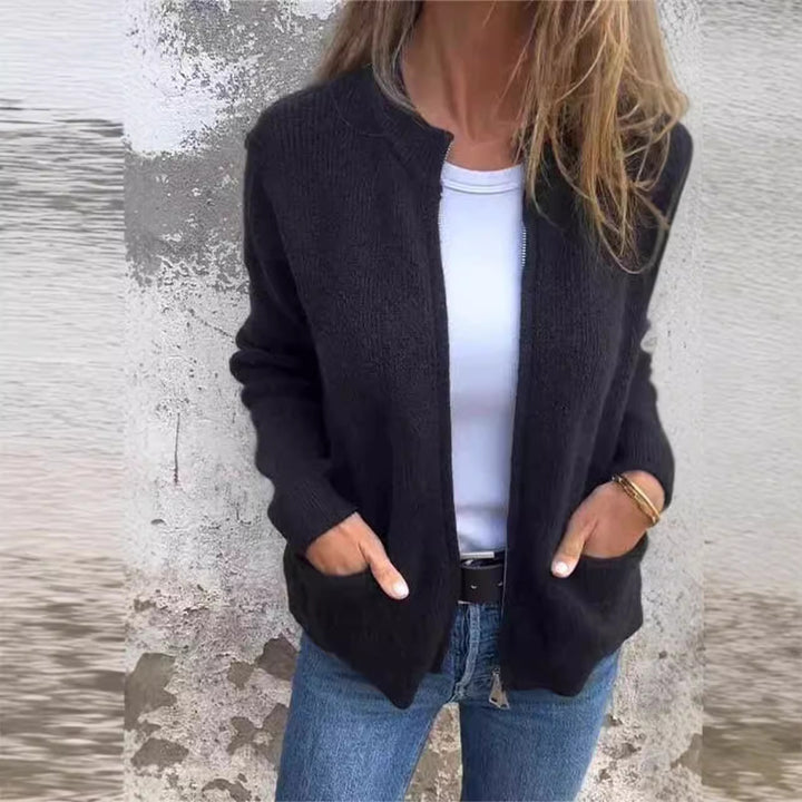 Isla-Open-Front Pocket Cardigan