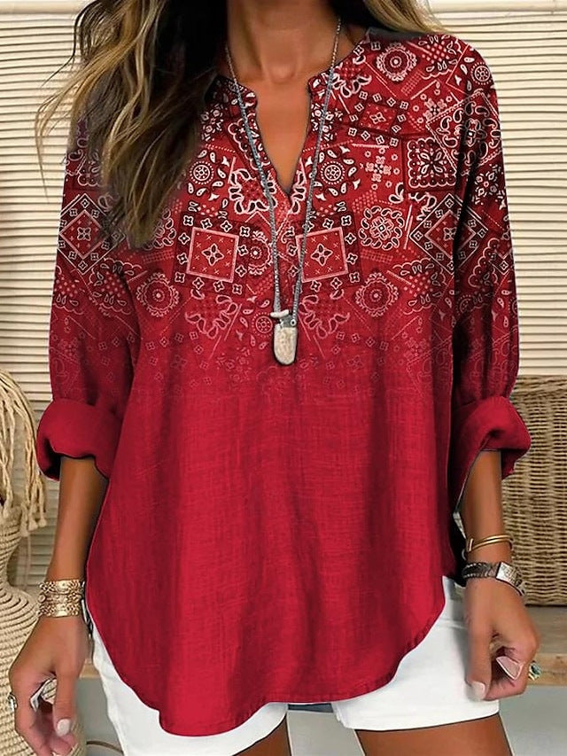 Nina – Everyday Popover Blouse