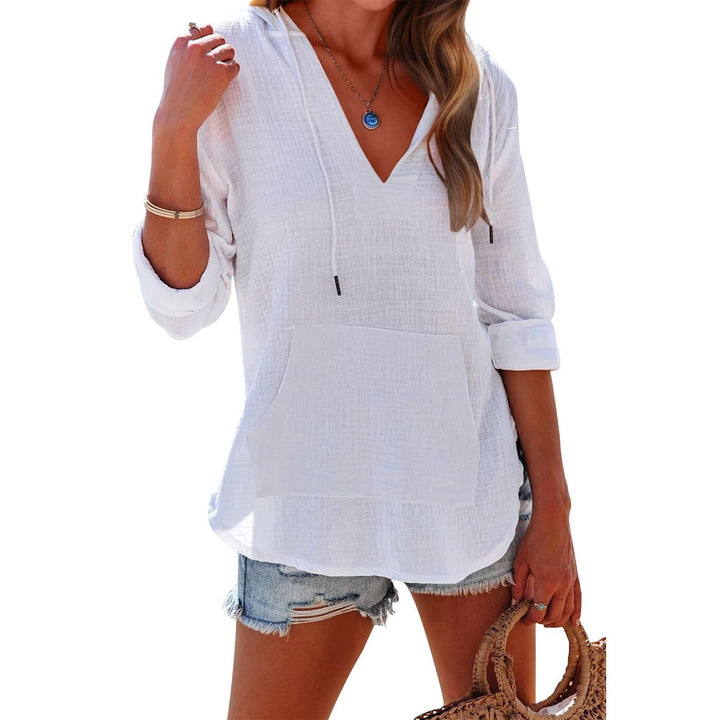 Raine – Lightweight Hooded Pocket Top