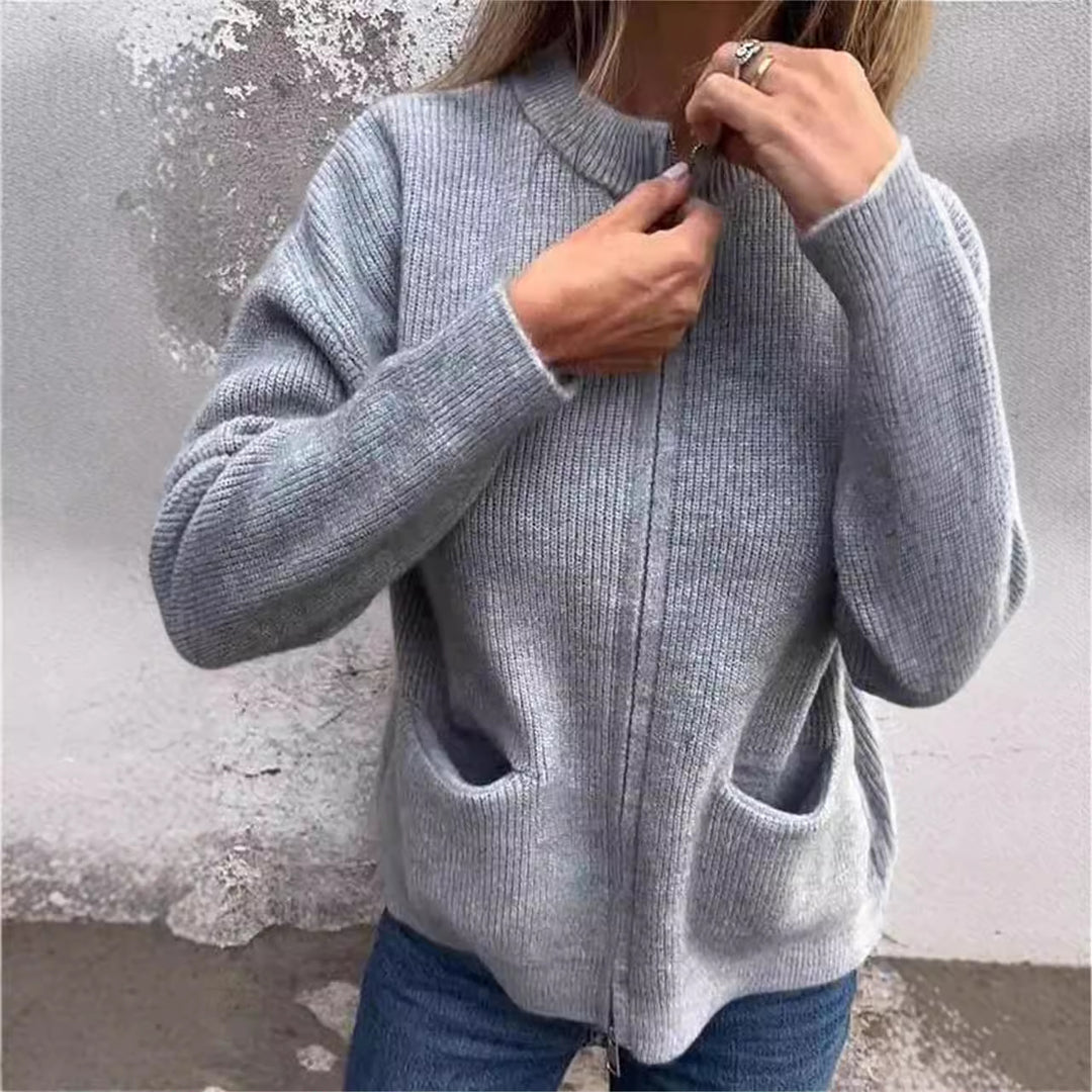 Isla-Open-Front Pocket Cardigan