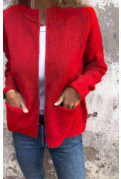 Isla-Open-Front Pocket Cardigan