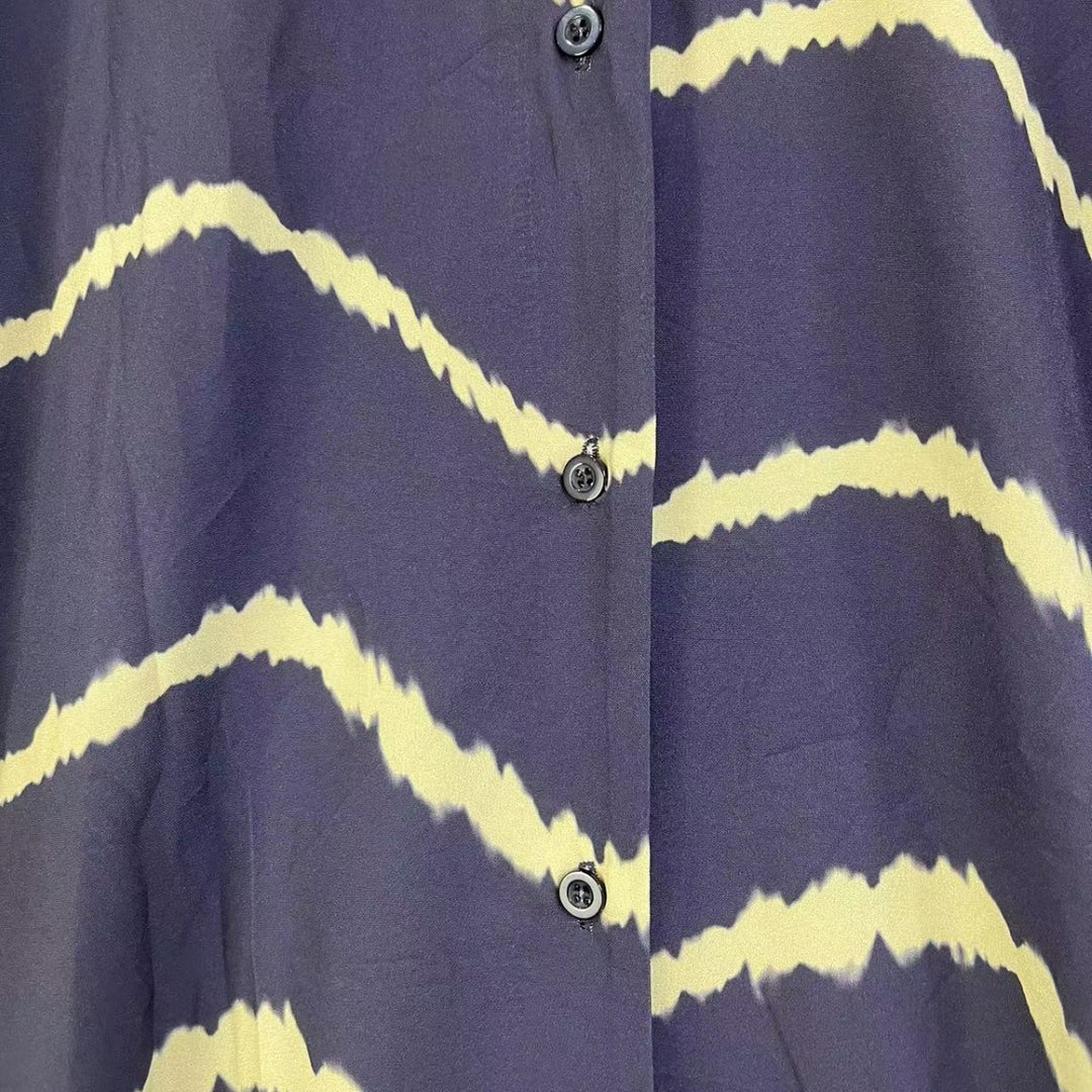 Indira Wave – Tie-Dye Maxi Shirt Dress