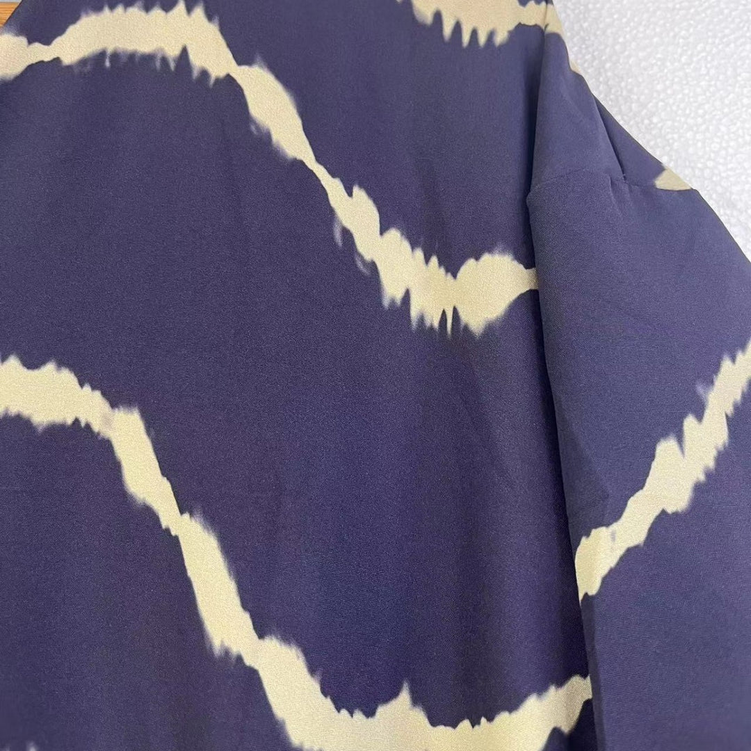 Indira Wave – Tie-Dye Maxi Shirt Dress