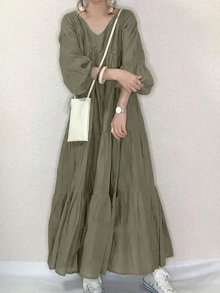 Meline-Everyday Tiered Maxi Dress