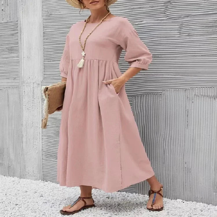 Elora-Everyday Midi Dress