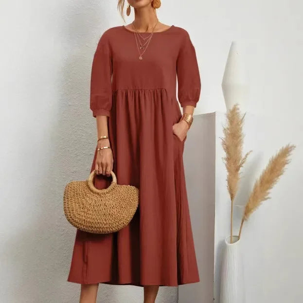 Elora-Everyday Midi Dress