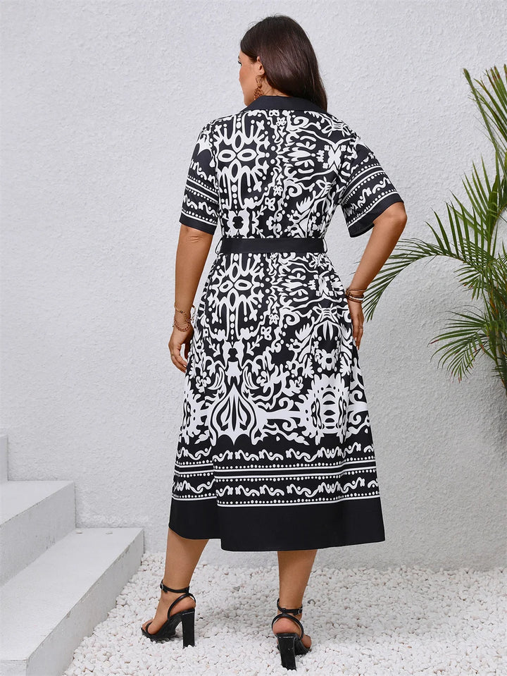 Layla - Boho Luxe Belted Dress