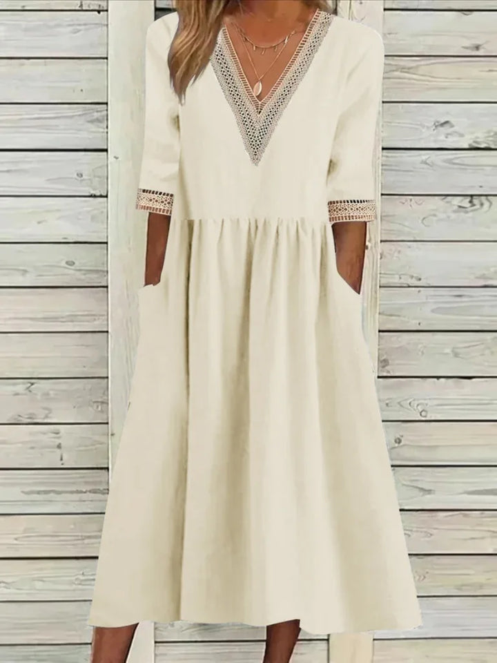 Leona - Relaxed Fit Midi Dress