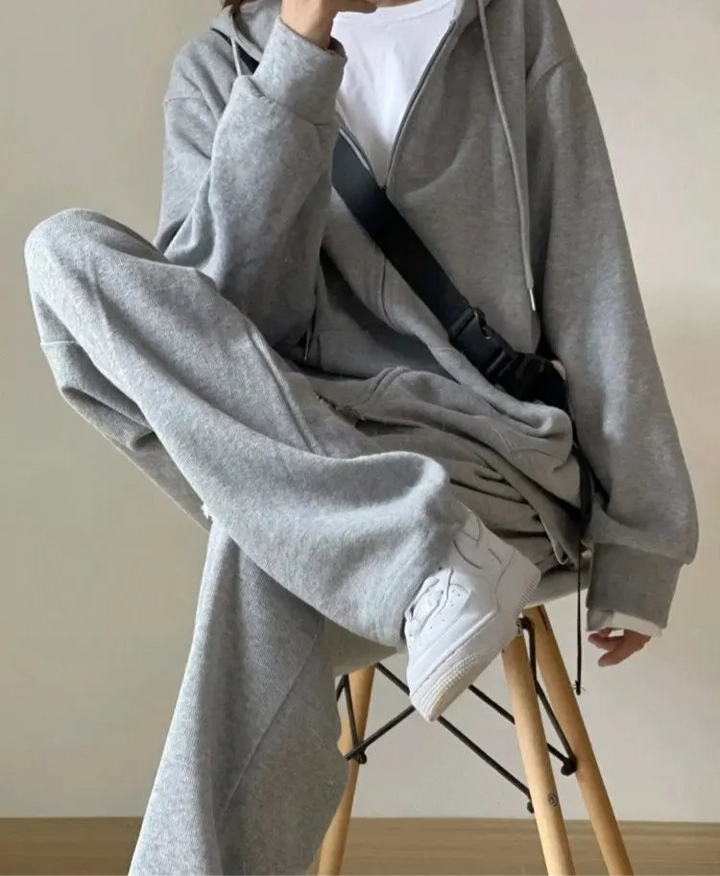 Emily - Everyday Zip Hoodie Lounge Set