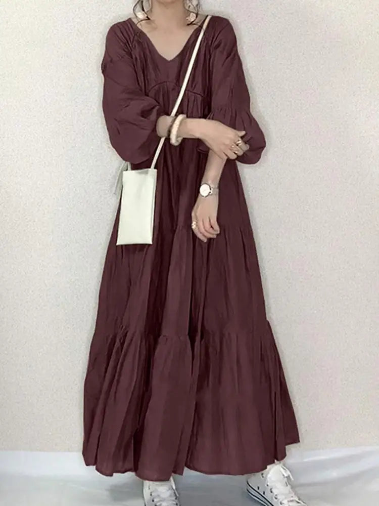 Meline-Everyday Tiered Maxi Dress