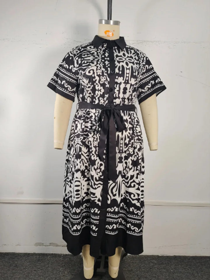 Layla - Boho Luxe Belted Dress