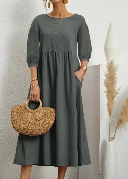 Elora-Everyday Midi Dress