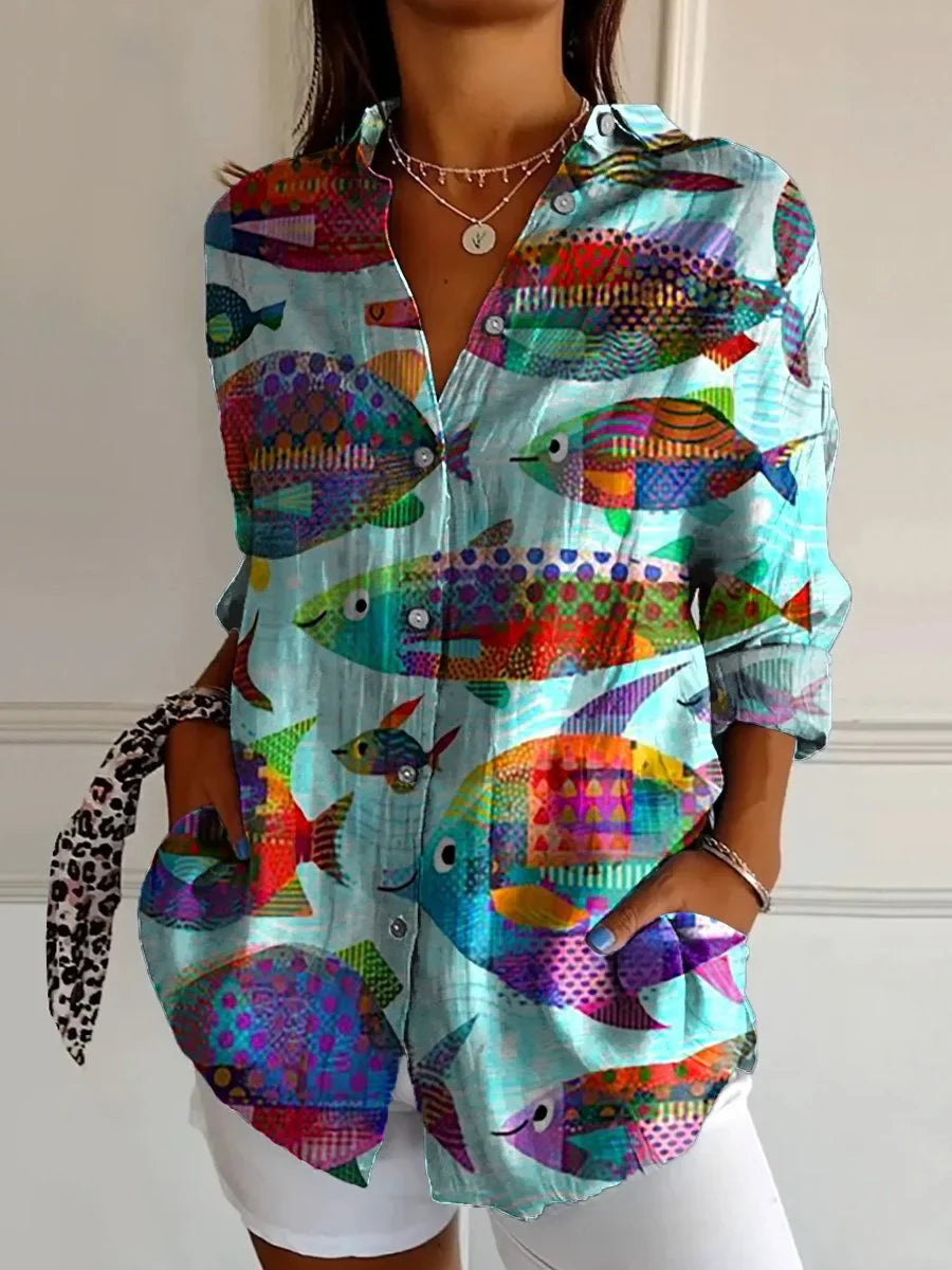 Isla-Button-Up Shirt
