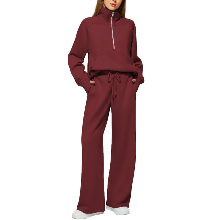 Maya – Zip-Neck Lounge Two-Piece