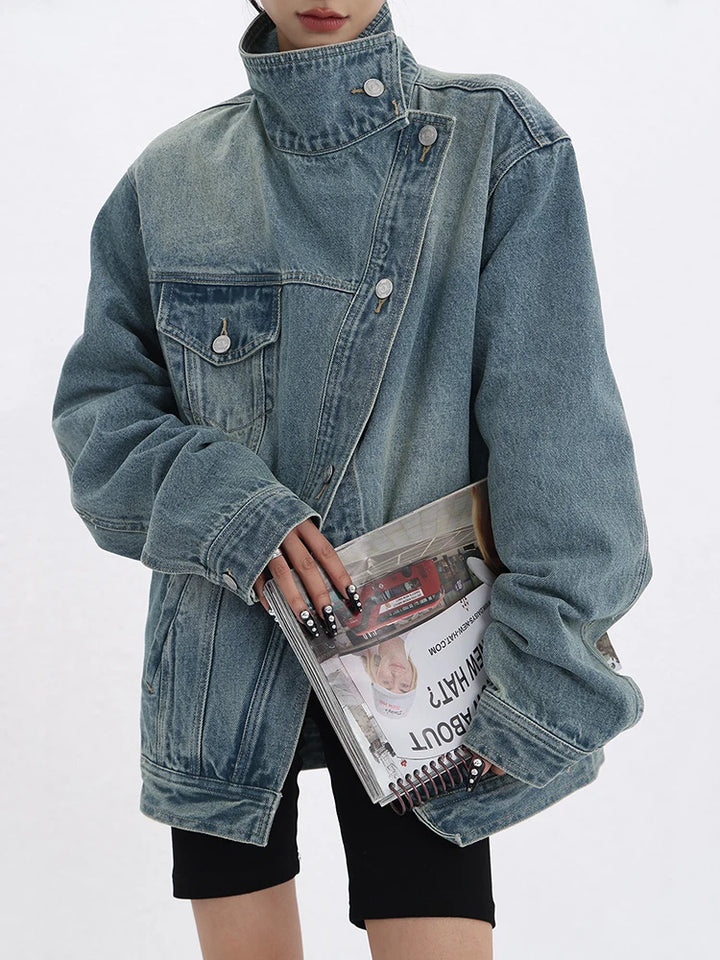 Zara - High Collar Street Jacket