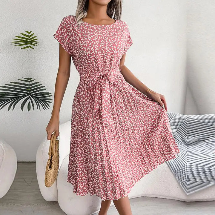 Kaly Grace - Pleated Midi Dress