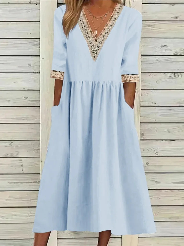 Leona - Relaxed Fit Midi Dress